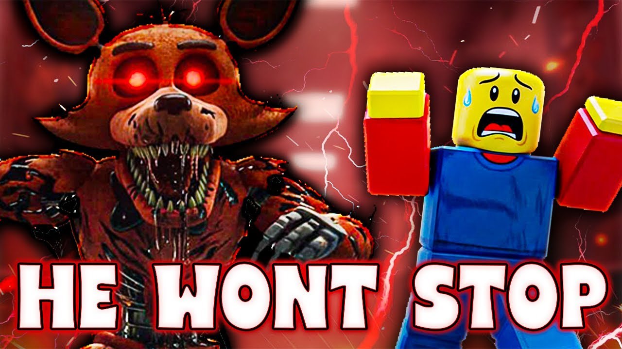 FOXY Would NOT Leave Us Alone | FNAF 1 Roblox