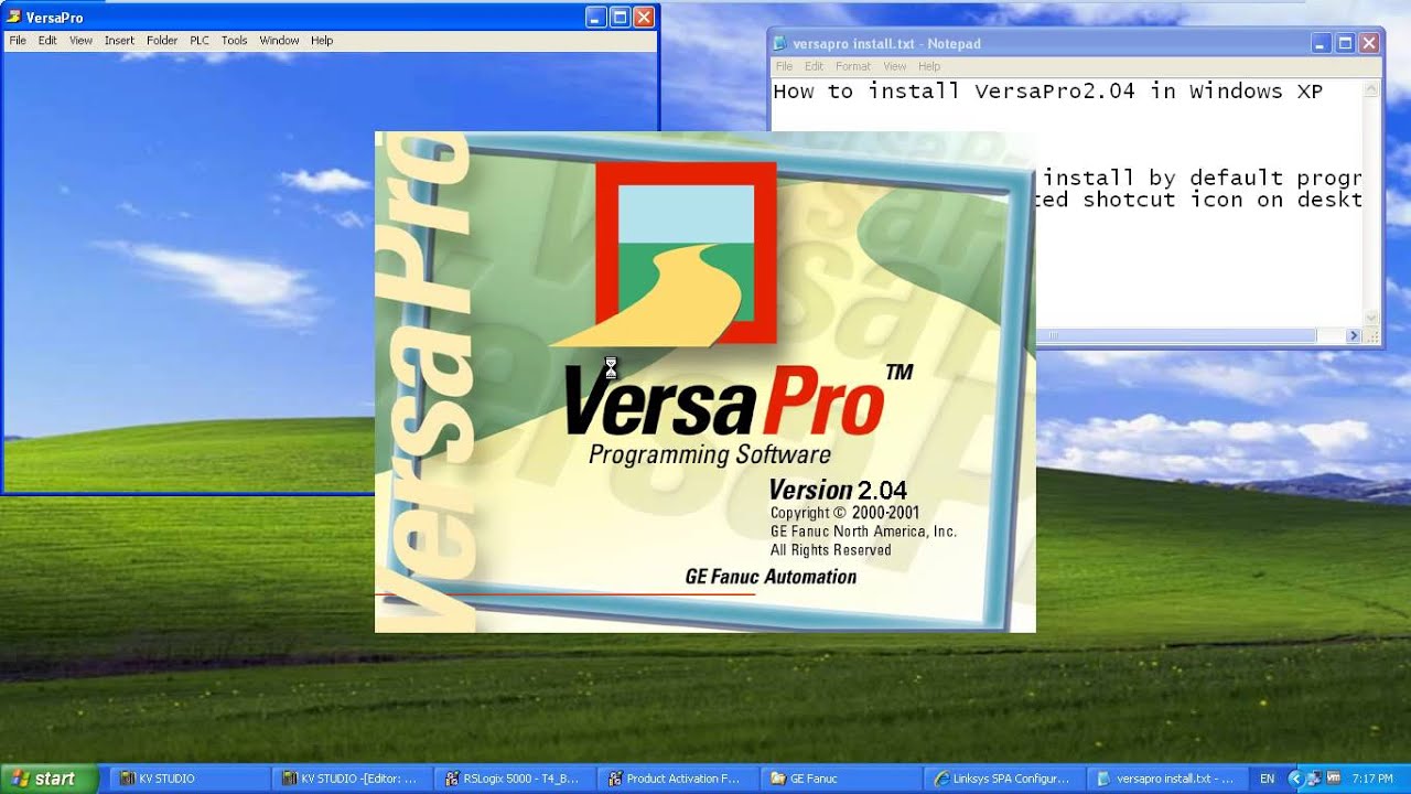 How to install VersaPro2.04