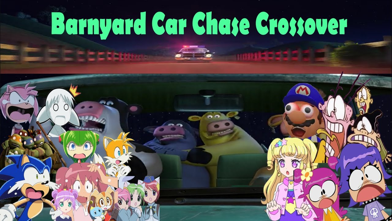 Barnyard Car Chase Crossover #SaveCosmo