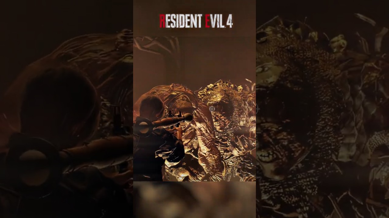 RESIDENT EVIL 4 BOSS FIGHT  😱 