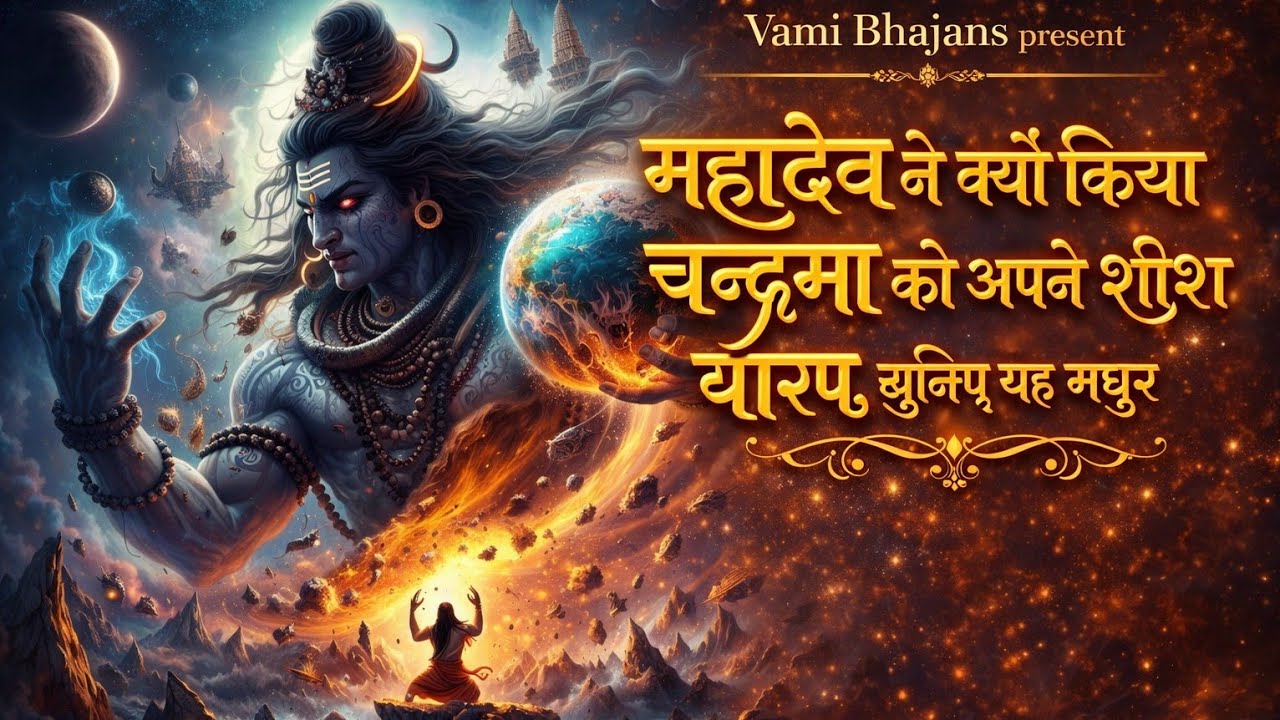 महादेव ने क्यों किया चन्द्रमा को धारण | Soulful Shiva Bhajan