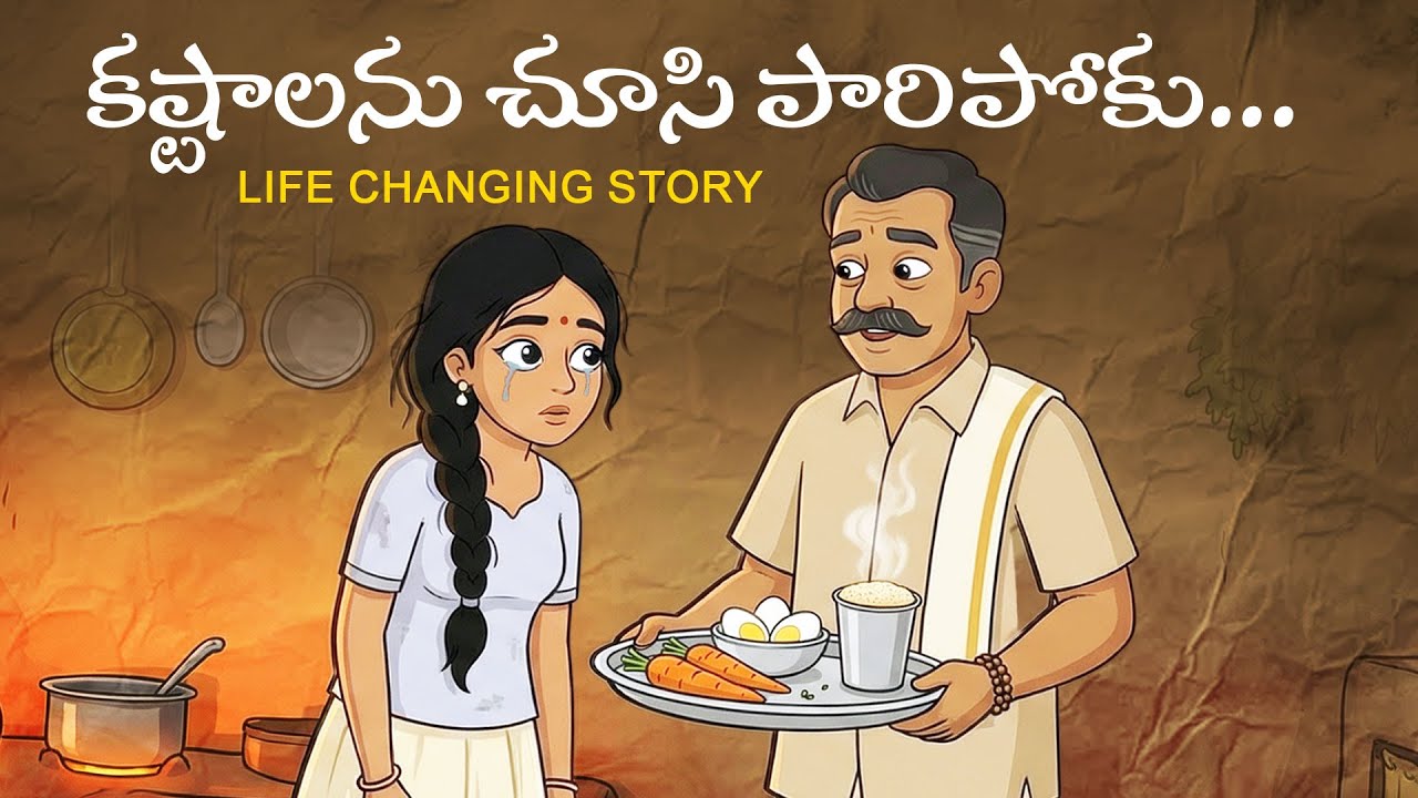 Don’t Run Away From Problems | Eye-Opening Short Moral Story Telugu