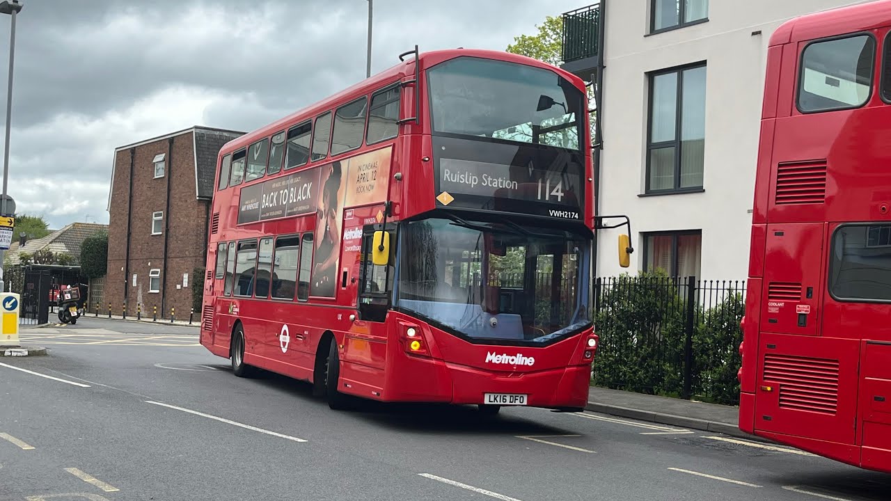 London Bus Route 114- Ruislip to Mill Hill Brodway