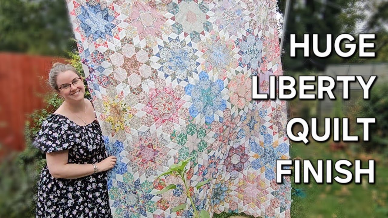 FLOWER GARDEN QUILT | Block of the Month | Alice Caroline