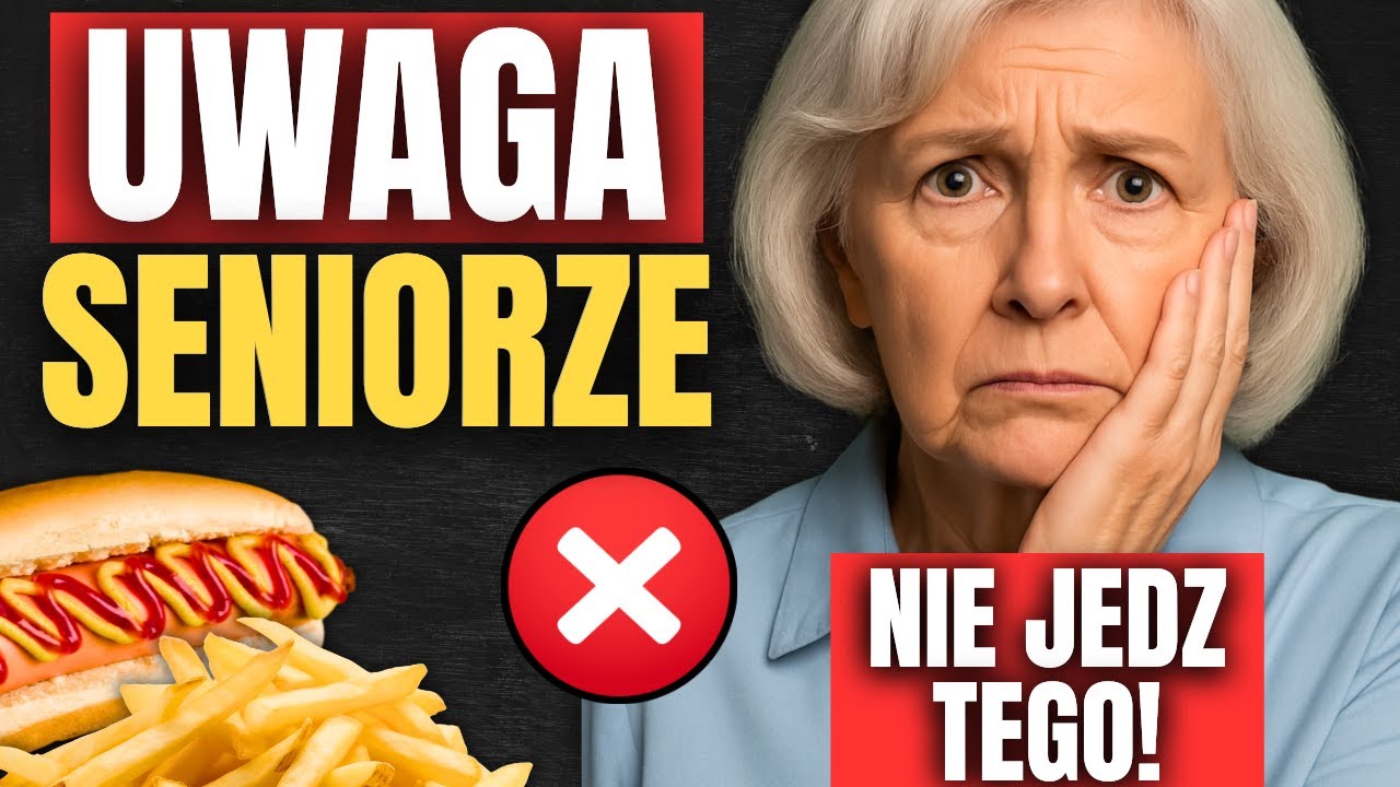 NIE JEDZ TEGO PO 50-TCE! Lekarze Ostrzegają | Zdrowie Seniora