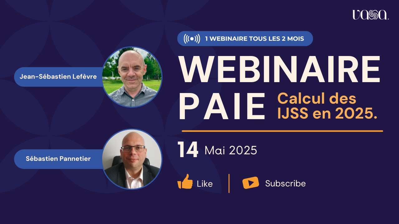 Paie & Réforme IJSS : ce qui vous attend en 2025 | avec Sébastien Pannetier