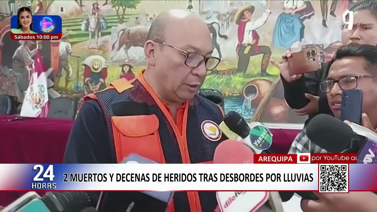 Arequipa: realizan trabajos de limpieza tras desborde de torrentadas