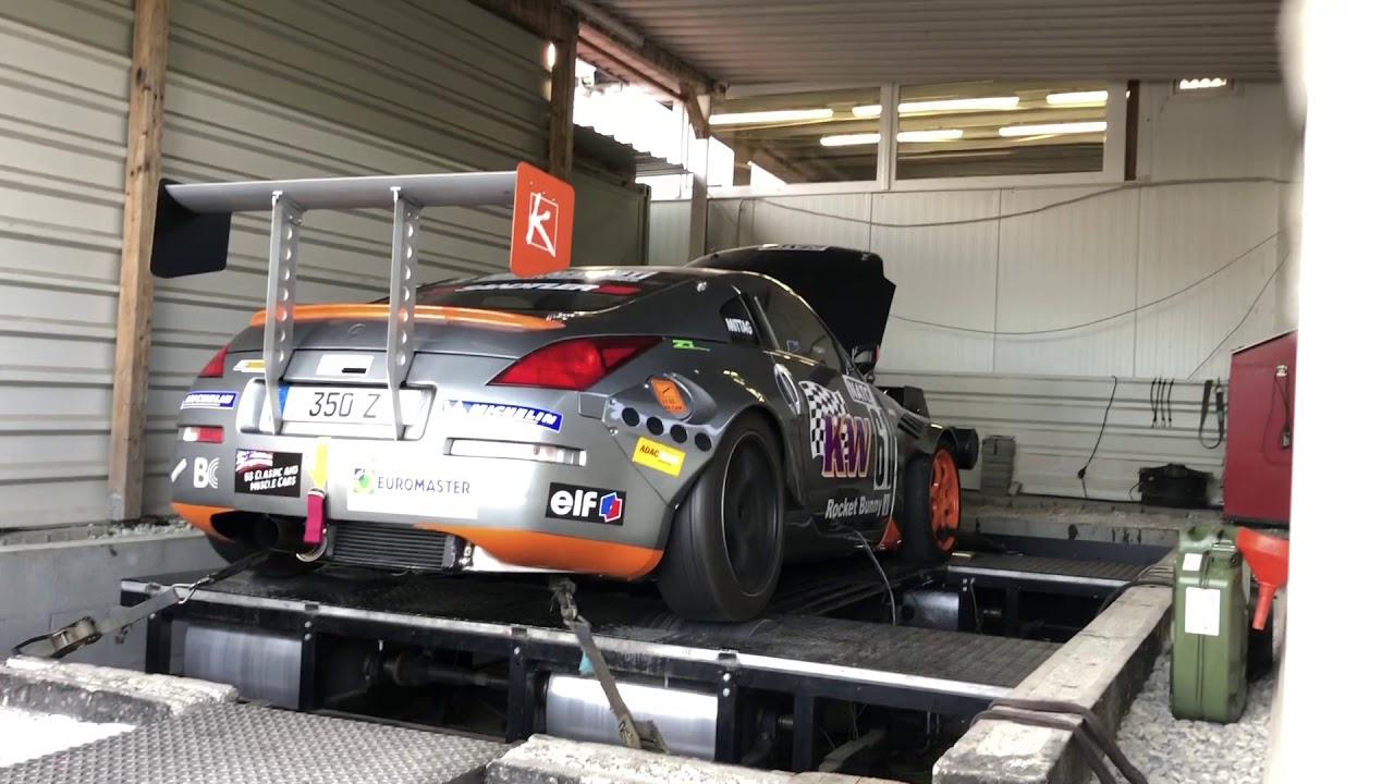 HK-Power Nissan 350Z Racing Dyno Run