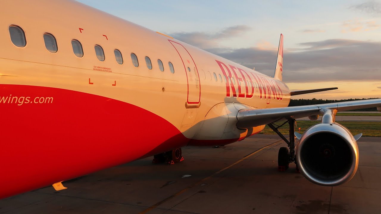 Airbus A321 а/к Red Wings | Рейс Москва - Сочи