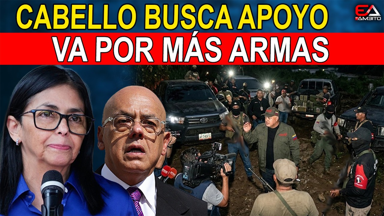 🔴 DESCUBREN A DIOSDADO REAGRUPANDO COLECTIVOS Y GUERRILLAS EN LA FRONTERA