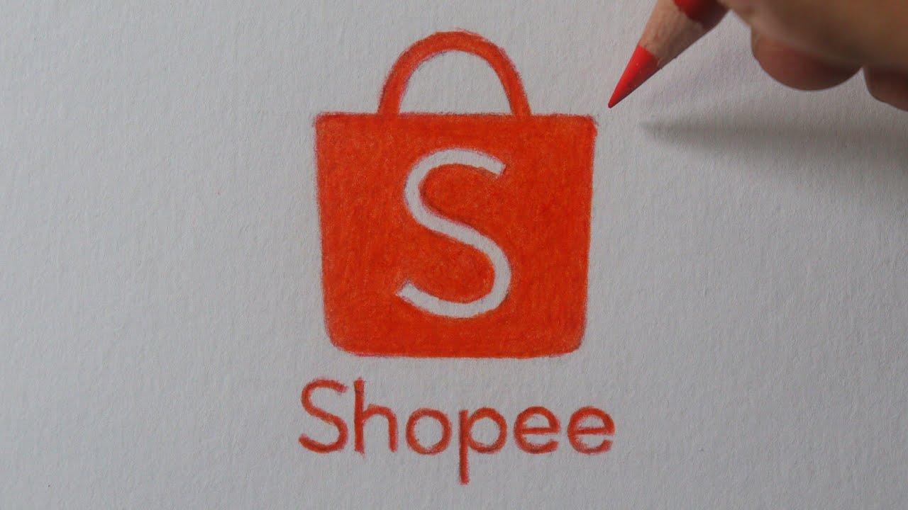 Como Desenhar o Logo da Shopee Perfeitamente