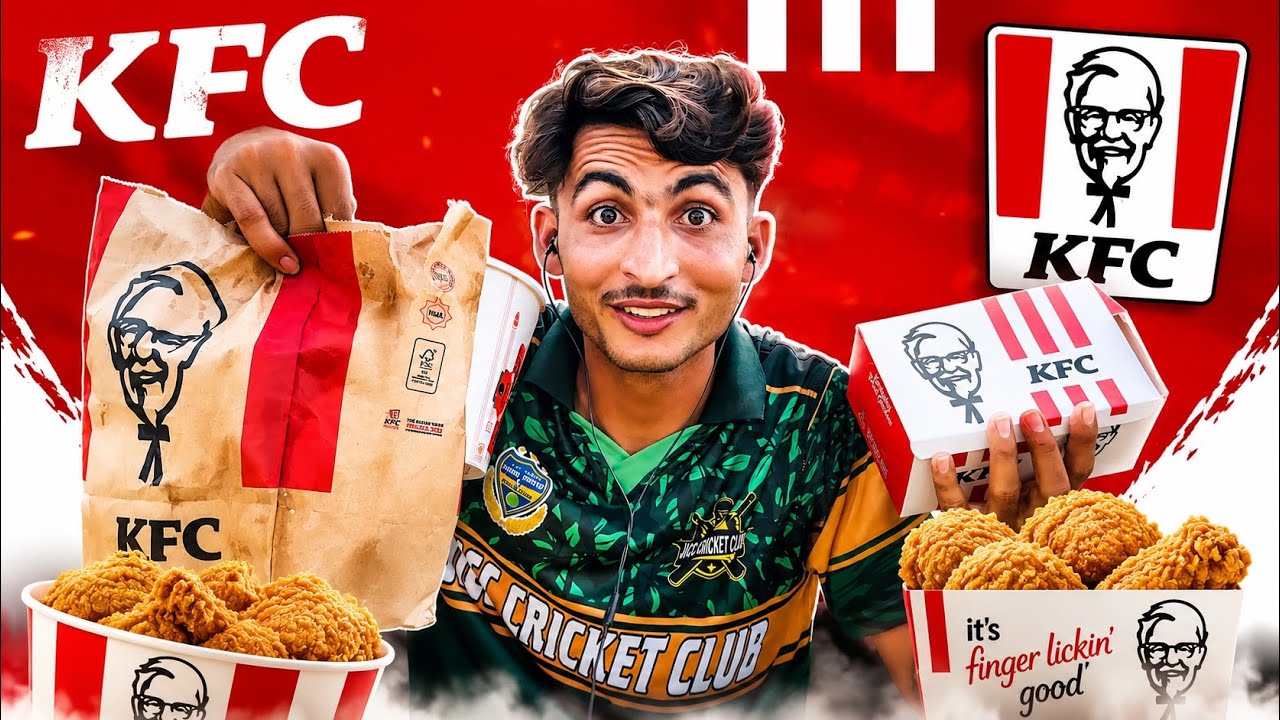 ASMR Eating KFC Fast Food 🍱 