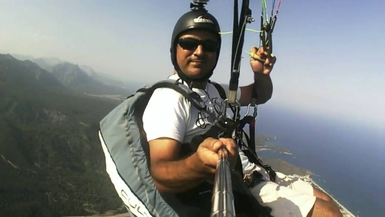 Gleitschirmflug Olympos Berg (Tahtalı) 08.08.2016 - Tahtalı dan Tekirova sahile uçuşum - 2365m