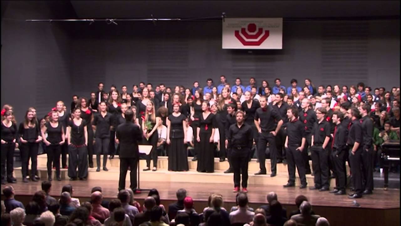 Jost Marty: Nachtbuebelied - Schweizer JugendChor; Dir.:Andreas Felber; Solo: Dominique Tille