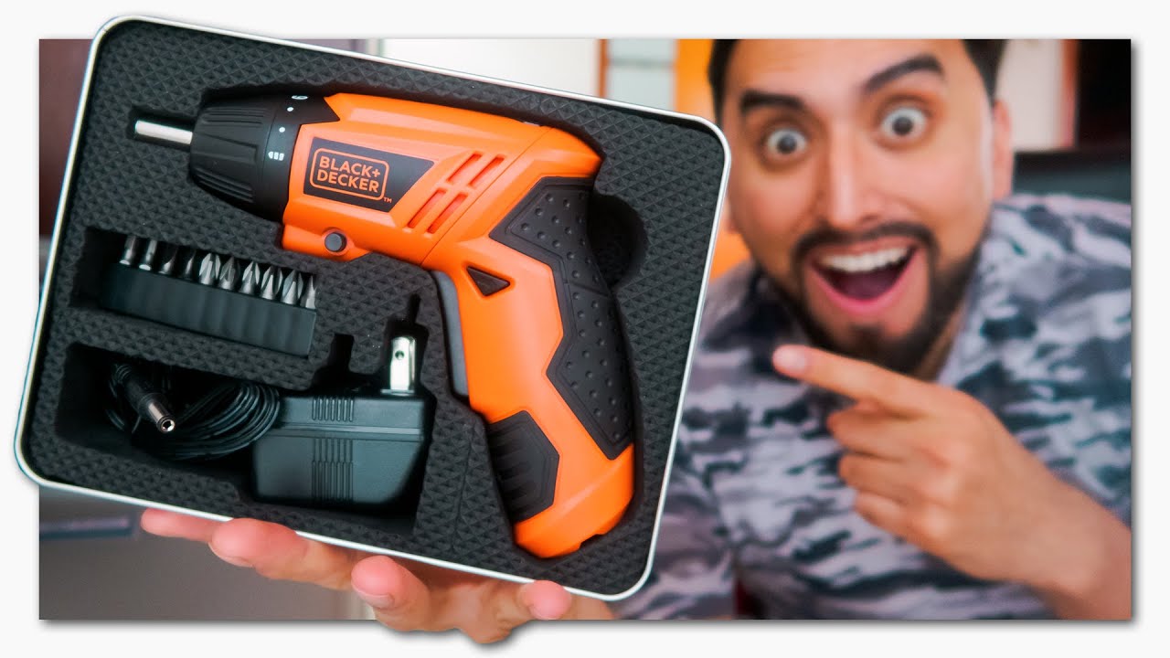 Unboxing El Atornillador Inalambrico Black Decker 4.8V