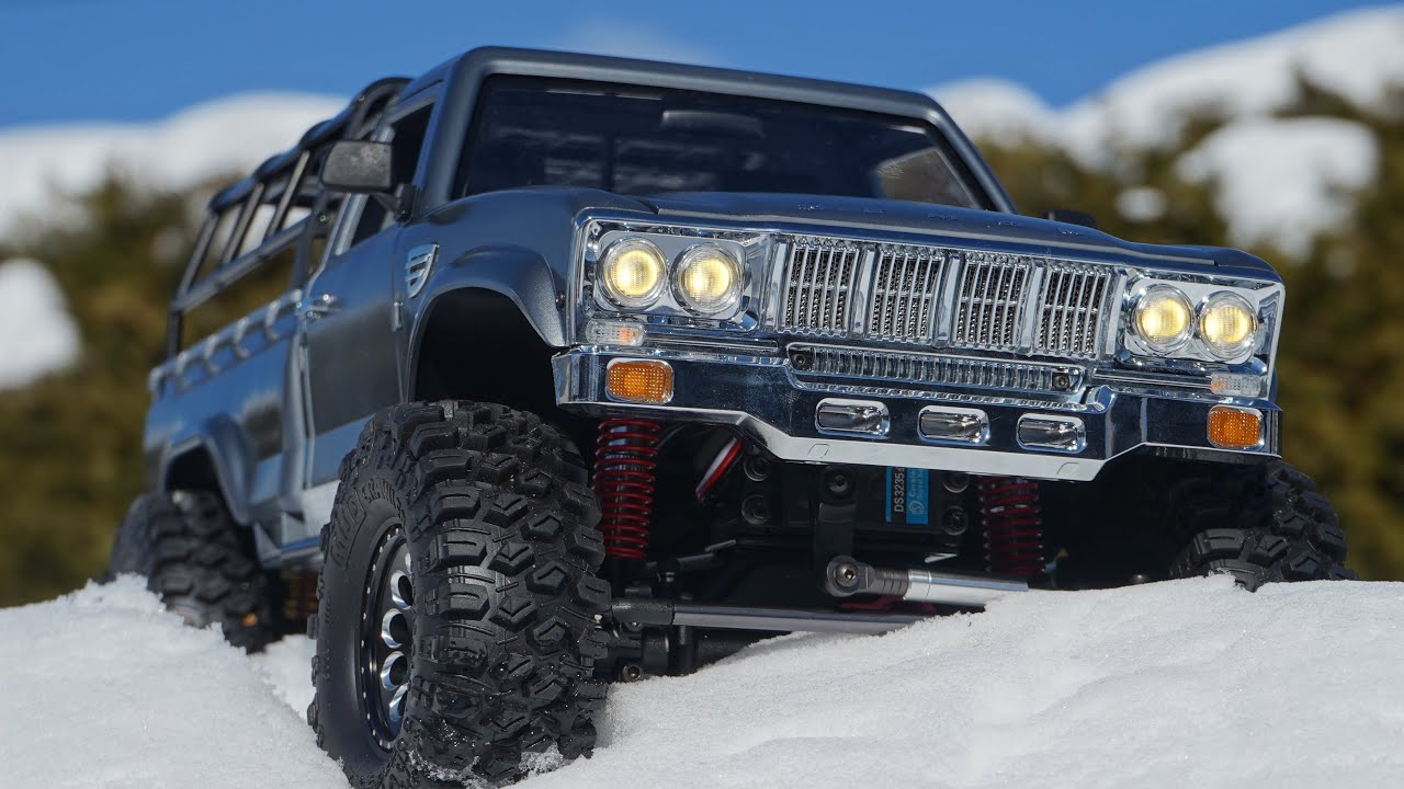 CrossRC SP4C backyard Snow Trail