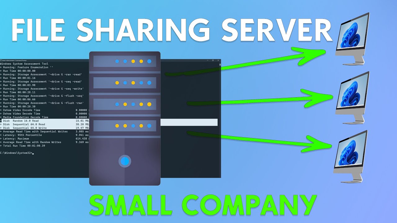 CREATE Your Own File Sharing Server In 10 Minutes Using CMD