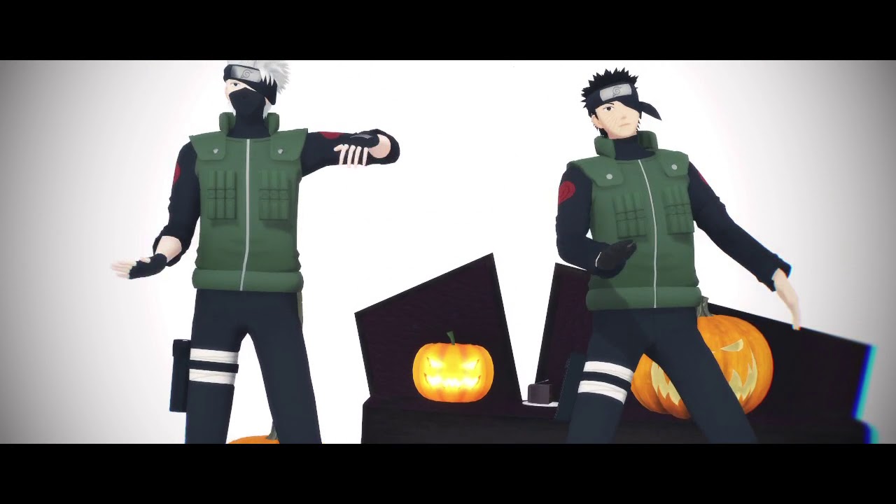 【NARUTO MMD】Kakashi&Obito - HAPPY HALLOWEEN!