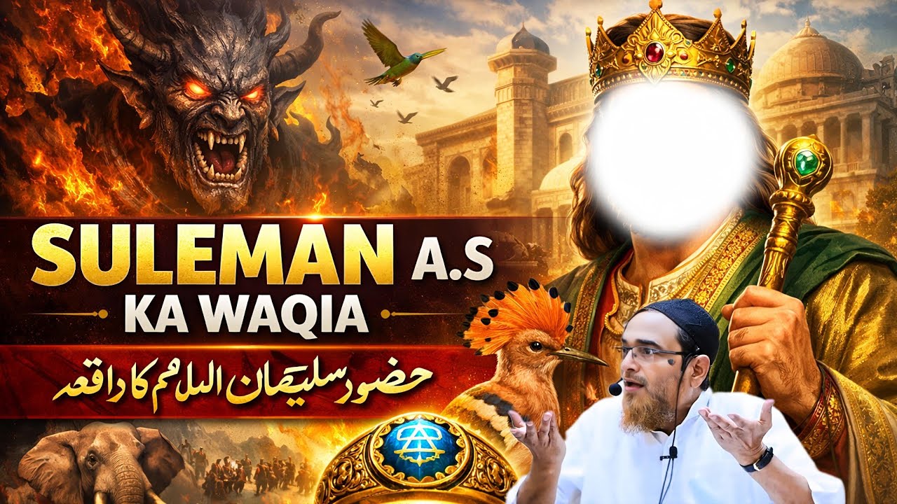 Hud Hud or Suleman (A.S) Ka Waqia By Sheikh Jalaluddin Qasmi Bayan