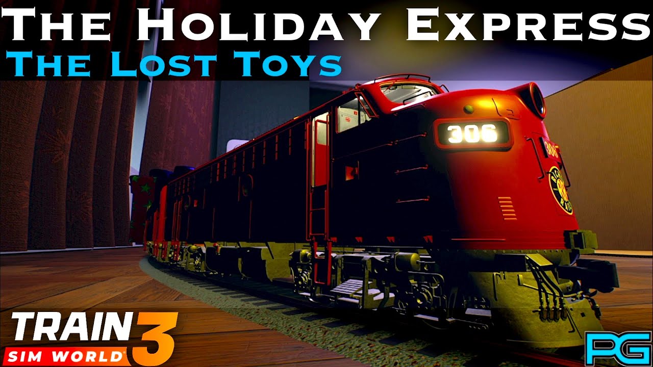 Train Sim World 3 - The Holiday Express-Runaway Elf - The Lost Toys Scenario