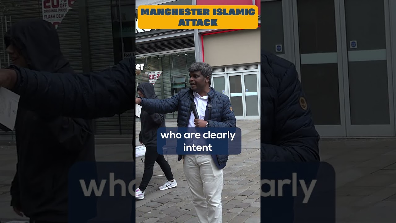 Muslims Assault Christians and Steal Bible to Prove Lack of Love in Islam | Arul Velusamy|Manchester