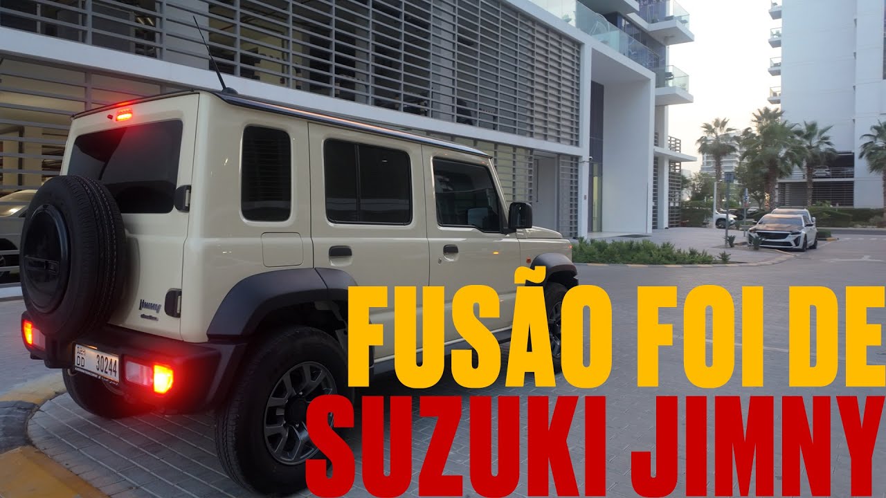 🚙 MEU AMIGO FUSE COMPROU UM SUZUKI JIMNY EM DUBAI! | VLOG