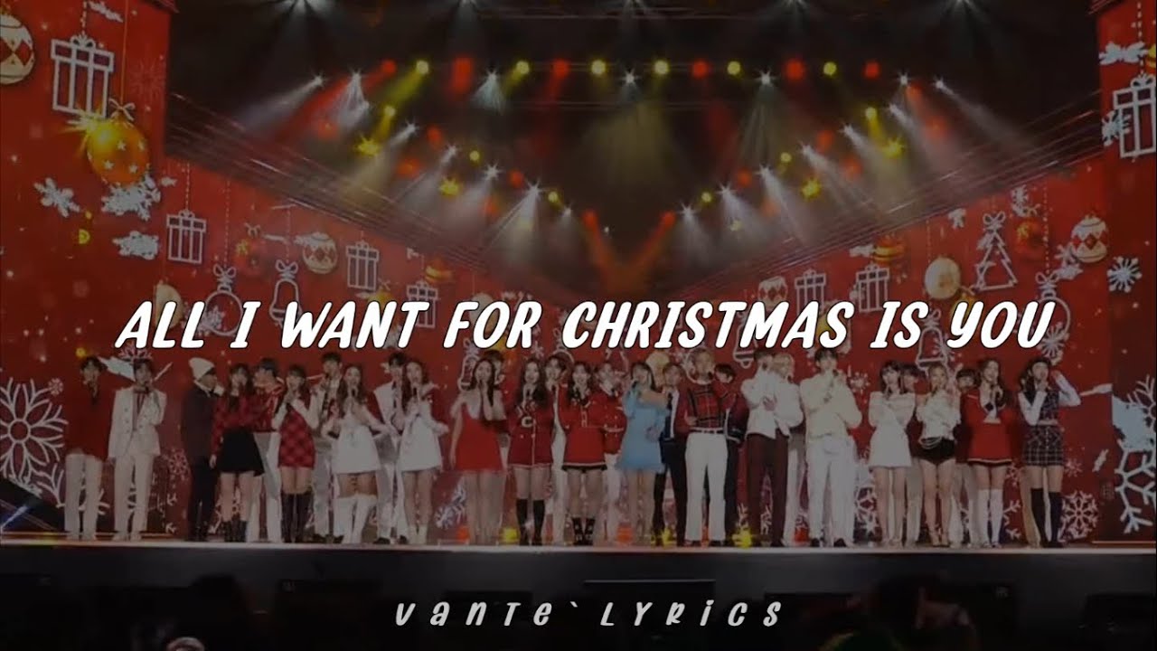 'All I Want For Christmas Is You' (크리스마스 오오프닝 스페셜 무대) - SBS Gayo Daejun 2021 (Kpop Artist) / Lyrics.