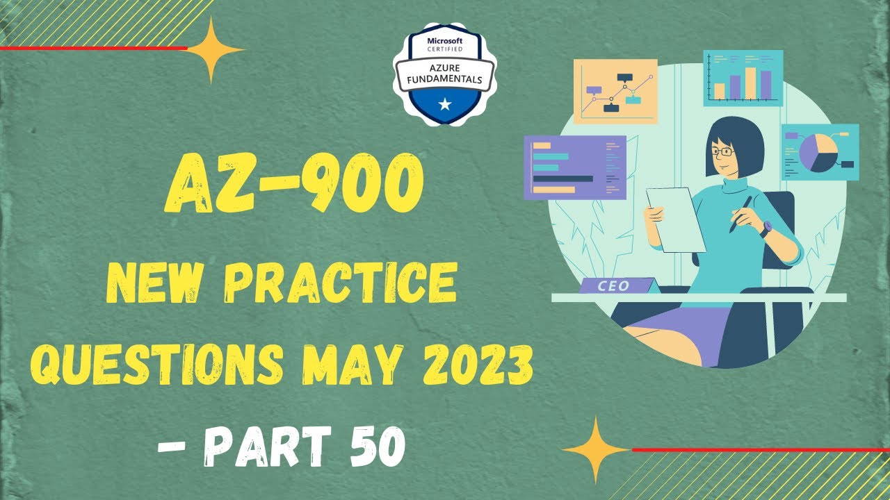 AZ 900 Real Exam Questions || AZ 900 Exam Cram March 2023 || Part 50