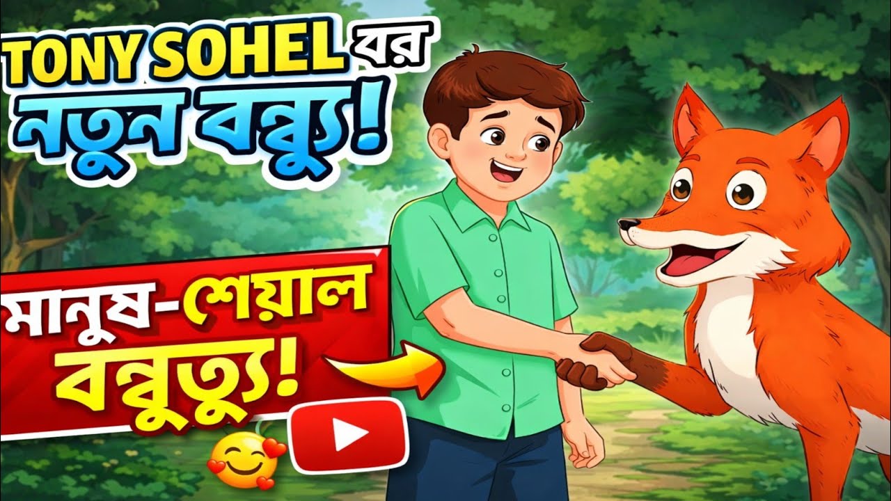 শিয়াল টনির বন্ধুত্ব🥰 || টনি | সিয়াল