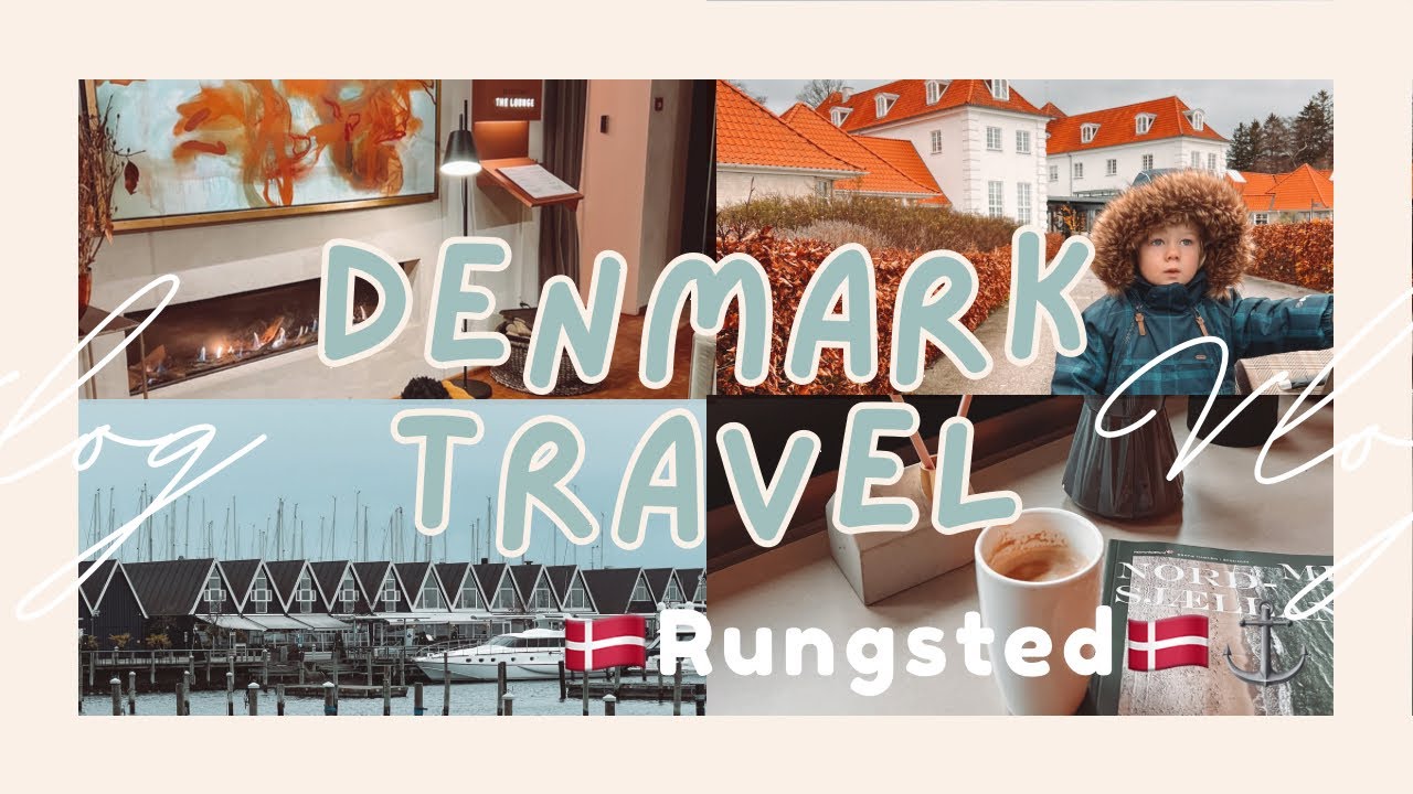DENMARK TRAVEL🇩🇰We stayed in the little Danish town Rungsted⚓️