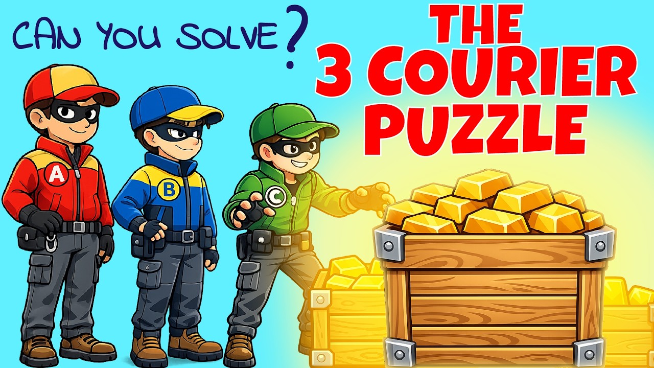 Can YOU Solve The Three Courier Logic Puzzle Riddle?