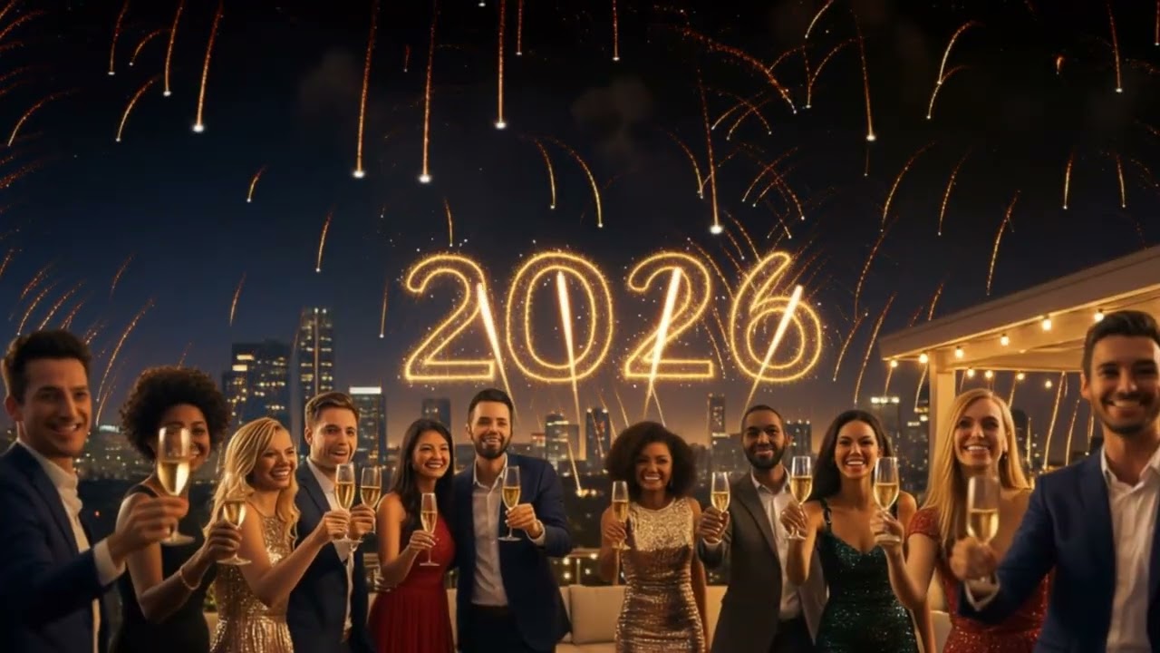 Cheers to What’s Next 🎆 New Year Song 2026 | Feel Good Celebration Music #2026