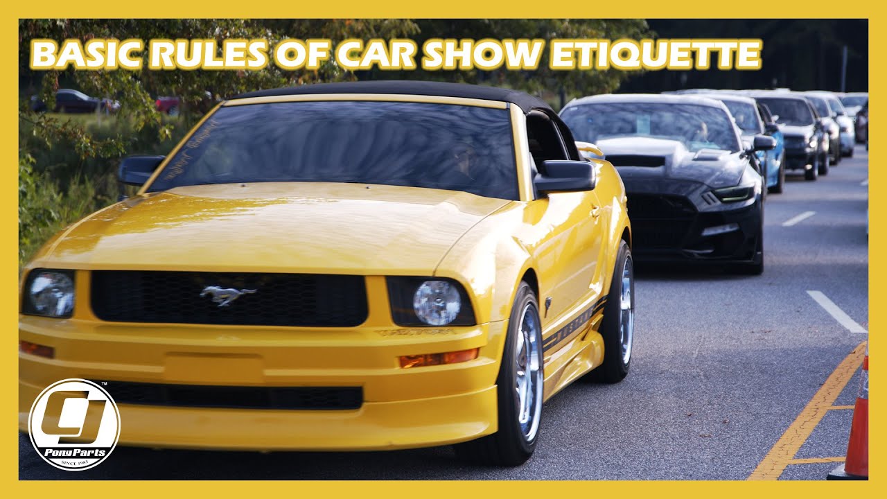 Don't Be This Person at a Car Show😡🙄| 5 Rules to Remember