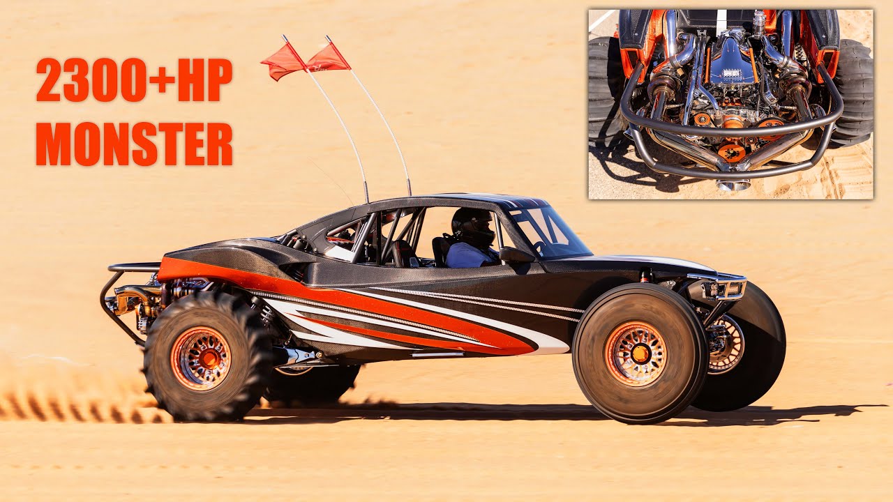 2000+ HP Sandrail Testing Day - Glamis Sand Dunes, CA