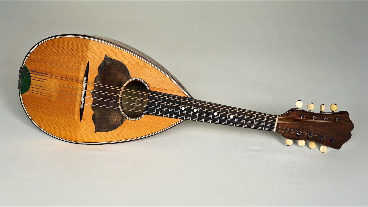 Fratelli Vinaccia Mandolin dated 1938 - 'O Sole Mio