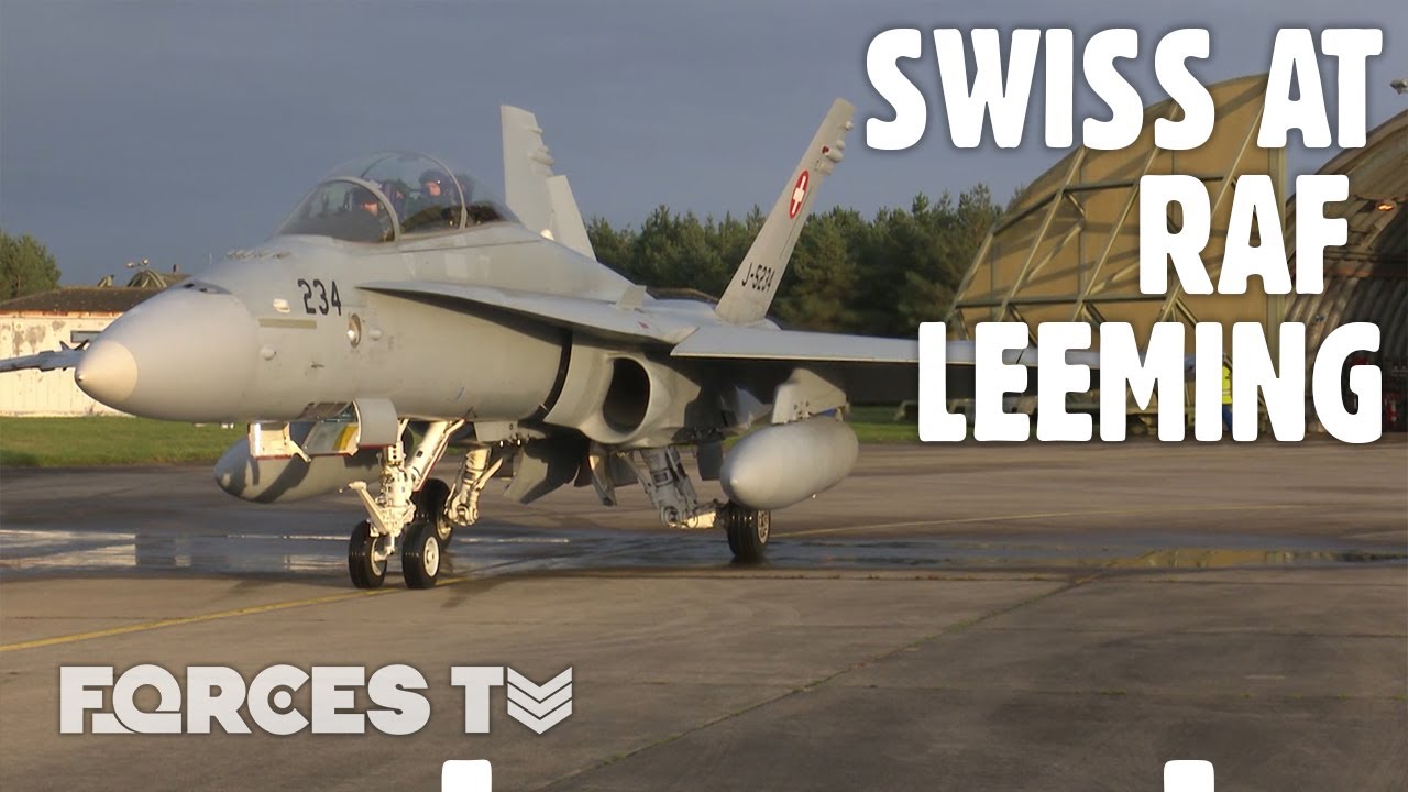 Why The Swiss Air Force Trained At RAF Leeming ✈️ | Forces TV