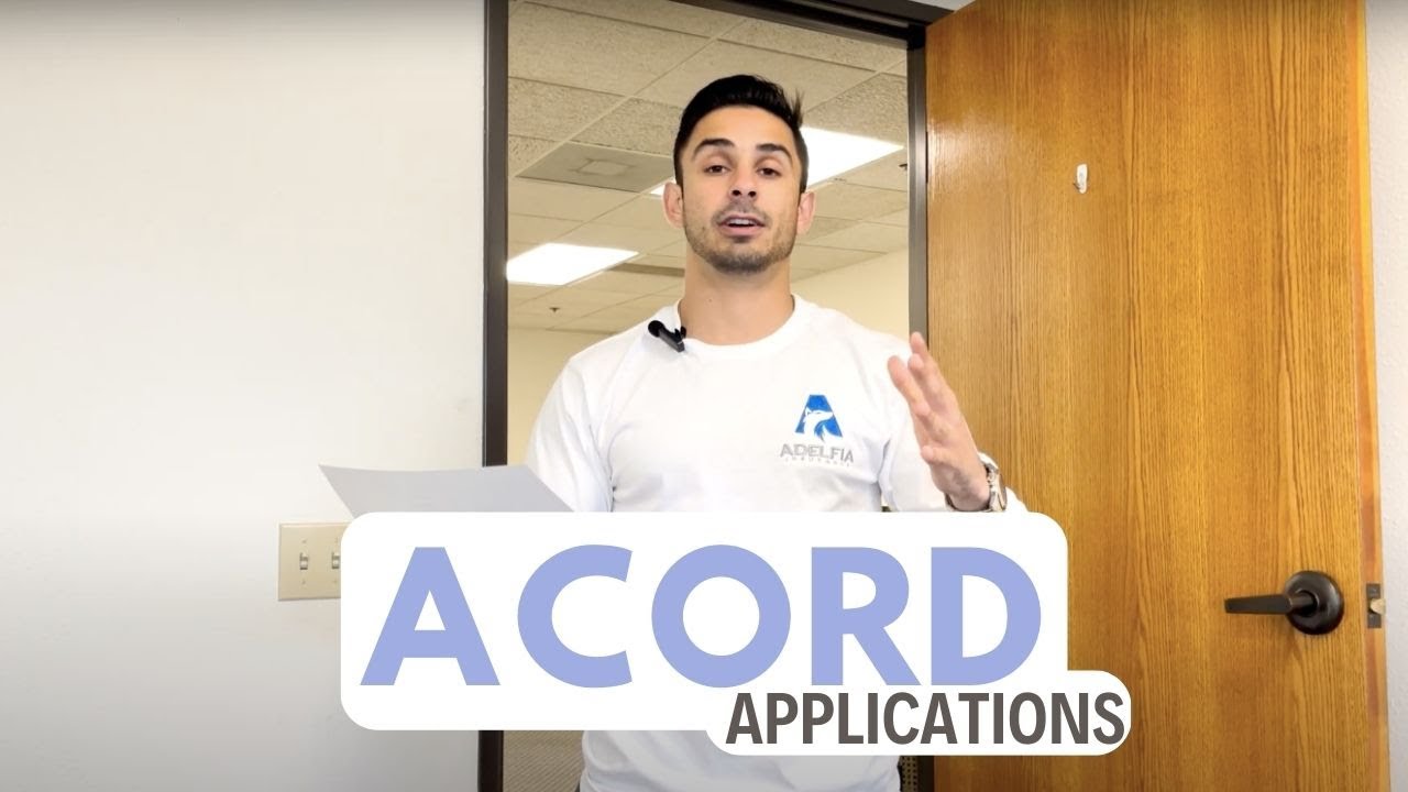 Everything You Must Know About ACORD Applications