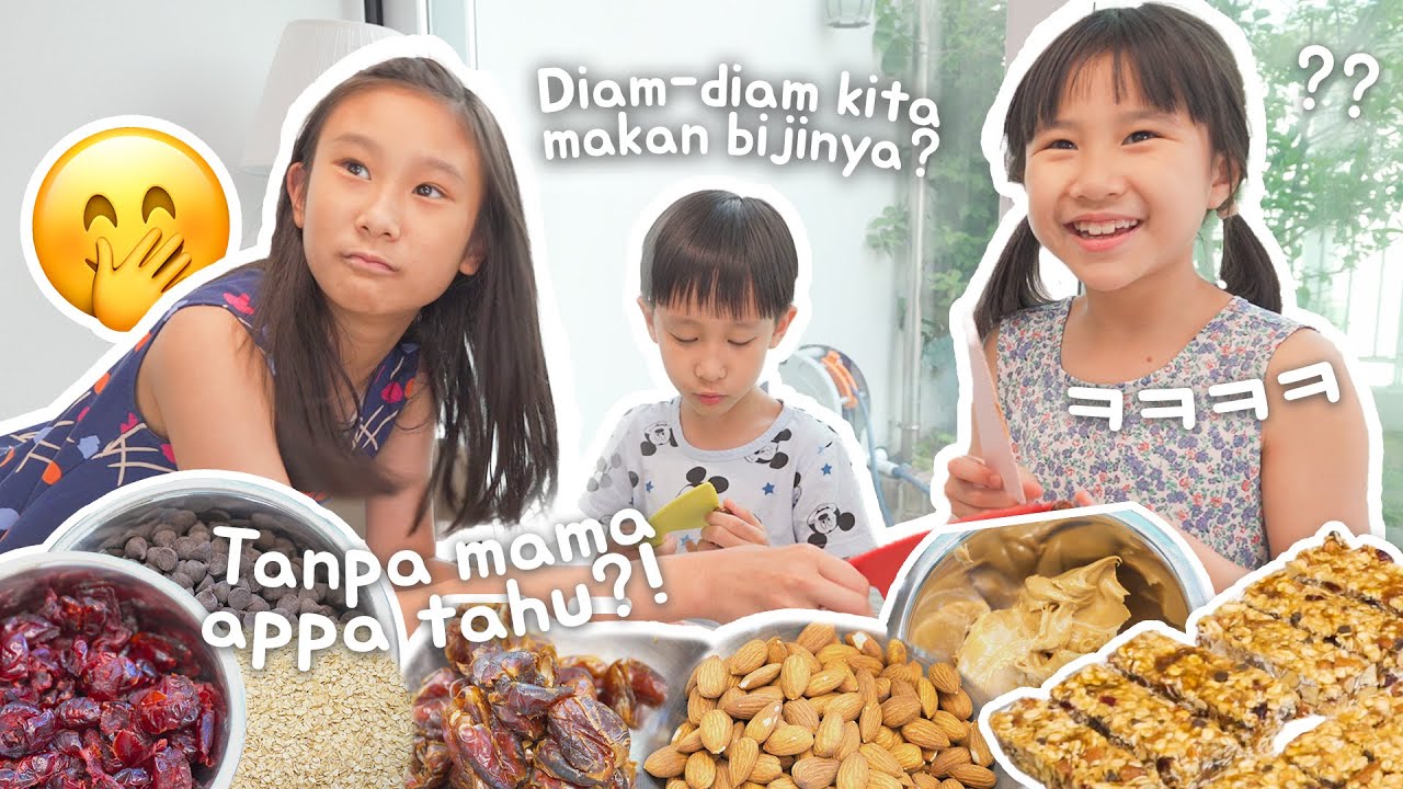 LEBIH ENAK DARIPADA YANG DIJUAL, BIKIN ENERGY BAR SENDIRI DIRUMAH!! 😋