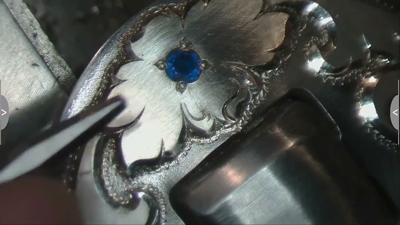 Engraving overlays on conchos