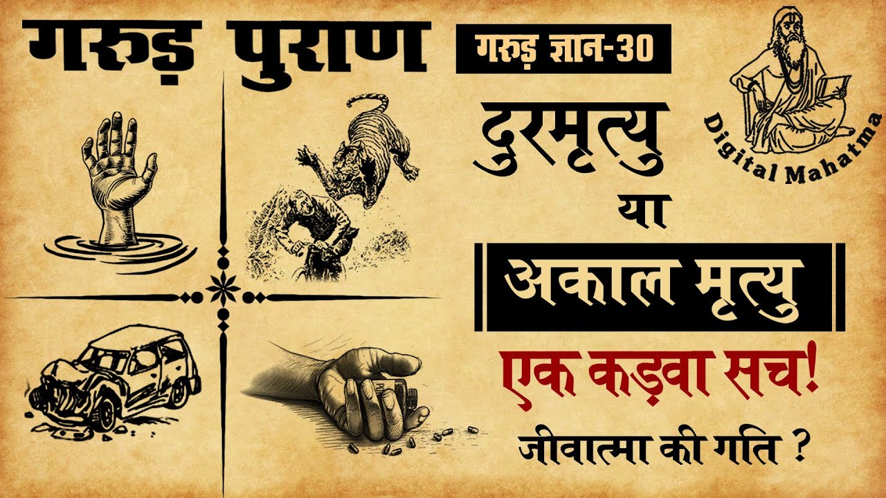 अकाल मृत्यु क्यों होती है | Garud Puran | गरुड़ ज्ञान - 30 | | Digital Mahatma