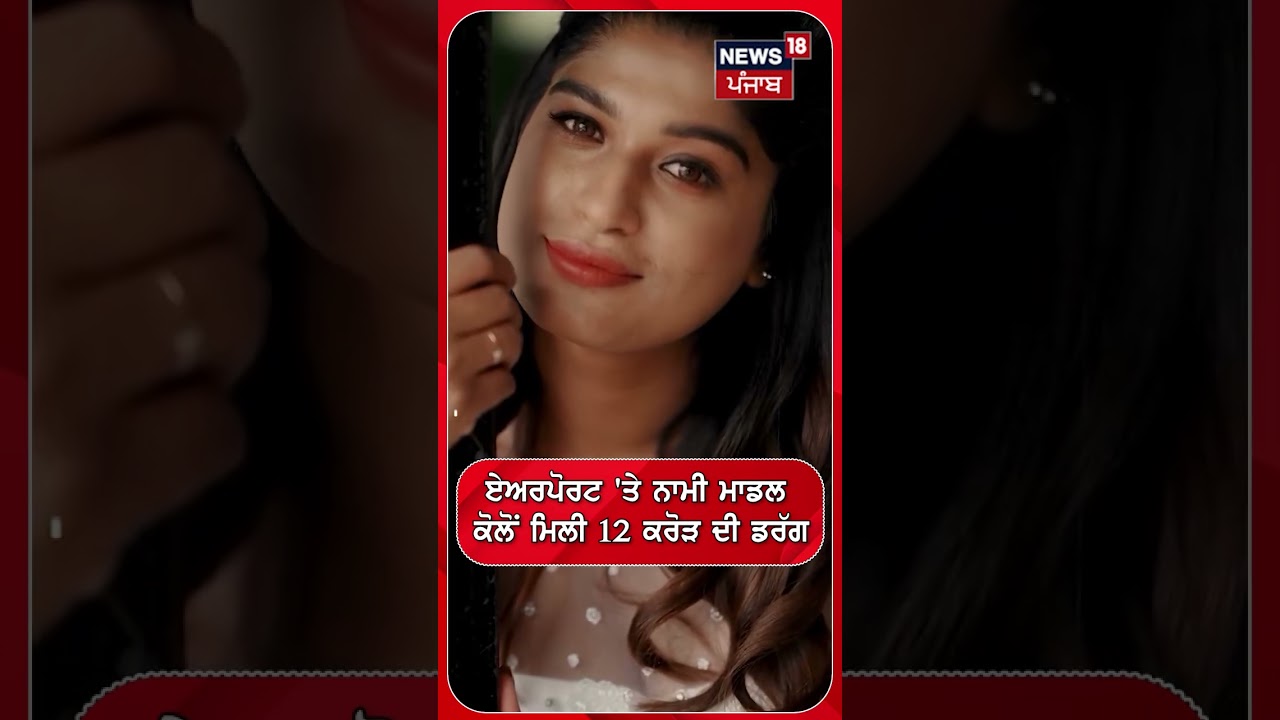 ਏਅਰਪੋਰਟ 'ਤੇ ਨਾਮੀ ਮਾਡਲ ਕੋਲੋਂ ਮਿਲੀ 12 ਕਰੋੜ ਦੀ ਡਰੱਗ #shorts |N18S
