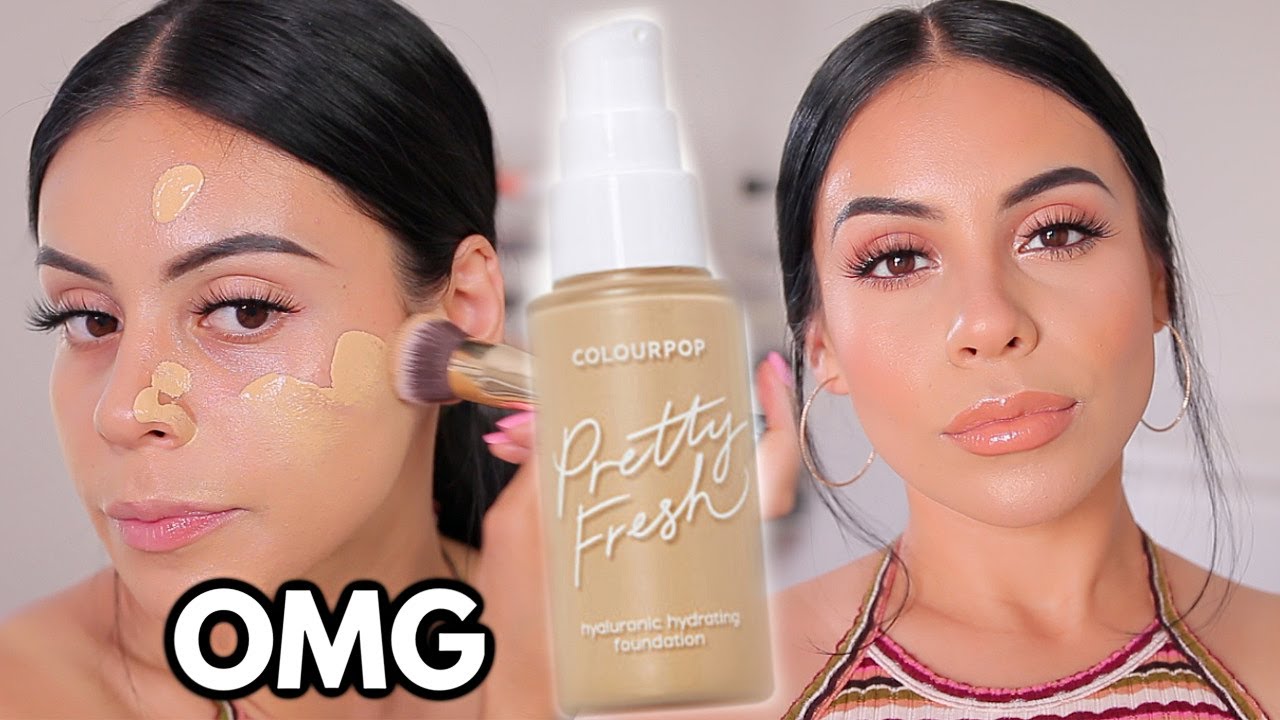 NEW COLOURPOP PRETTY FRESH FOUNDATION: Review & Wear Test....Ehhh is it worth it?