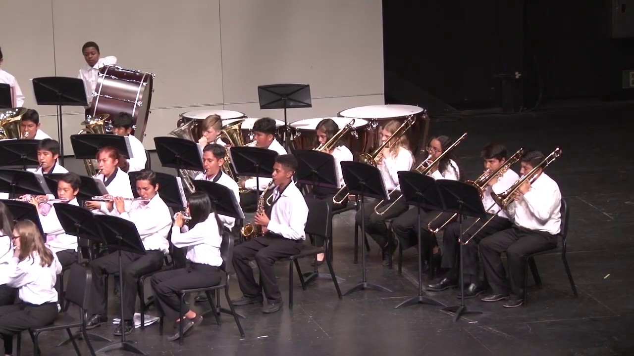 Sycamore JHS Band performing March 1st by Jay Chattaway