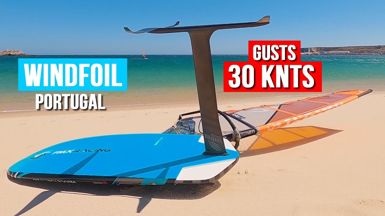 RAFALES A 30 KTNS - WINDFOIL AU PORTUGAL