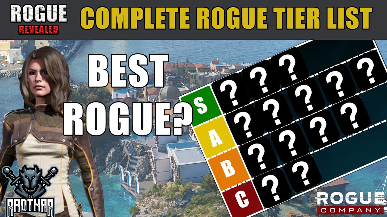 COMPLETE ROGUE TIER LIST (with Dahlia) | Rogue Revealed (Rogue Company - Guides and Tips)