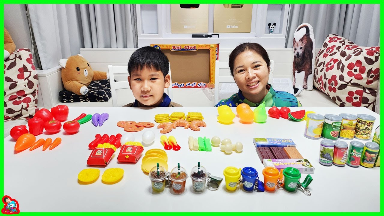 น้องบีม | รีวิวของเล่น EP260 | วัตถุดิบร้านอาหาร 100 ชิ้น