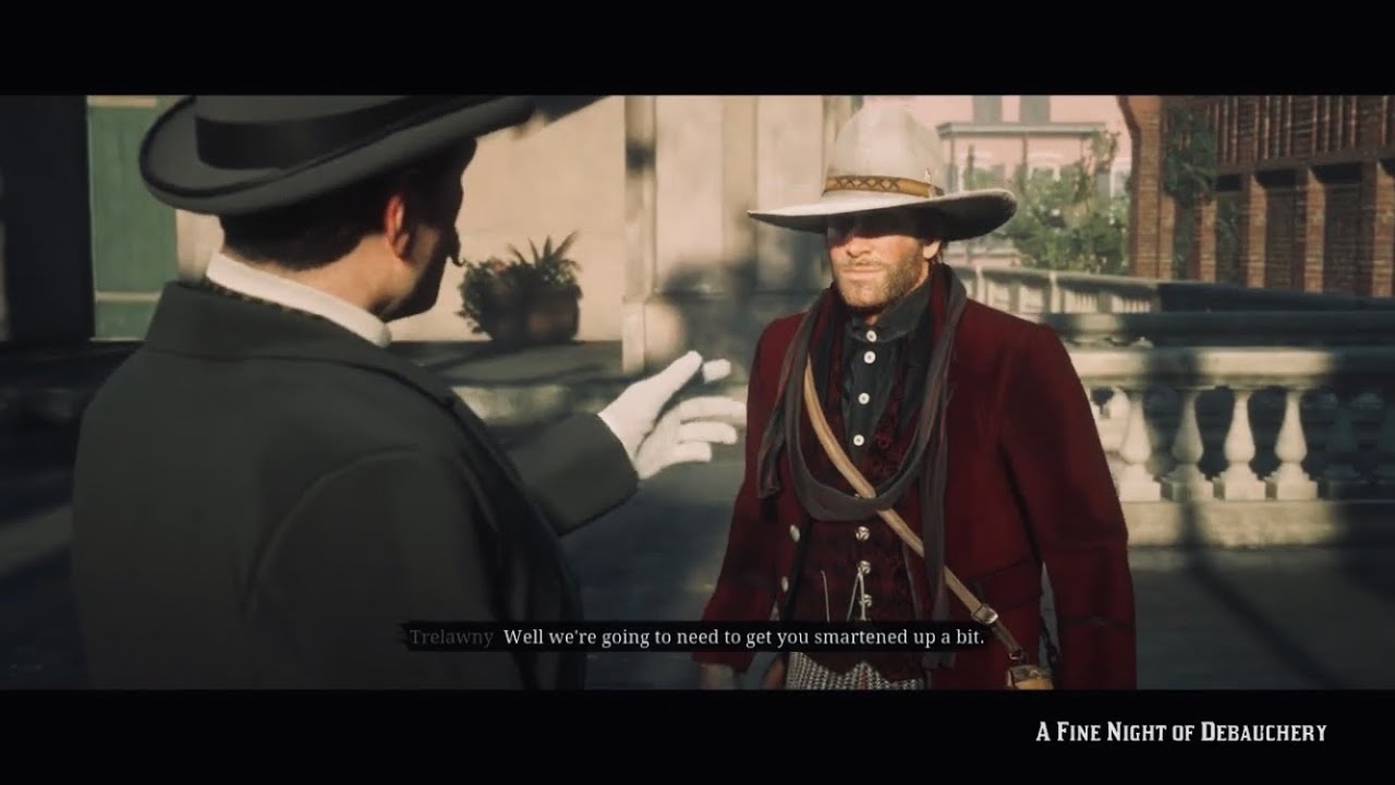 Реакция Трелони на костюм Легенды Востока &mdash; Red Dead Redemption 2