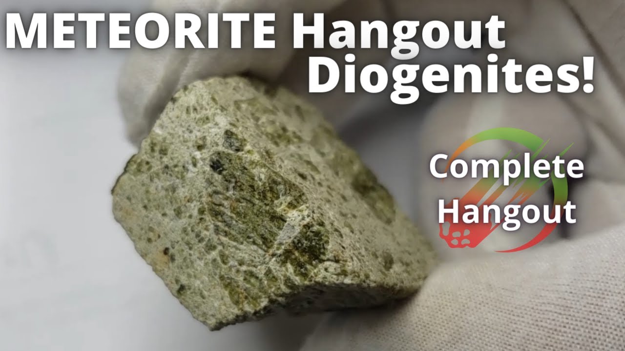 Diogenite Meteorites ☄️ See & Learn from experienced collectors 10-13-2021