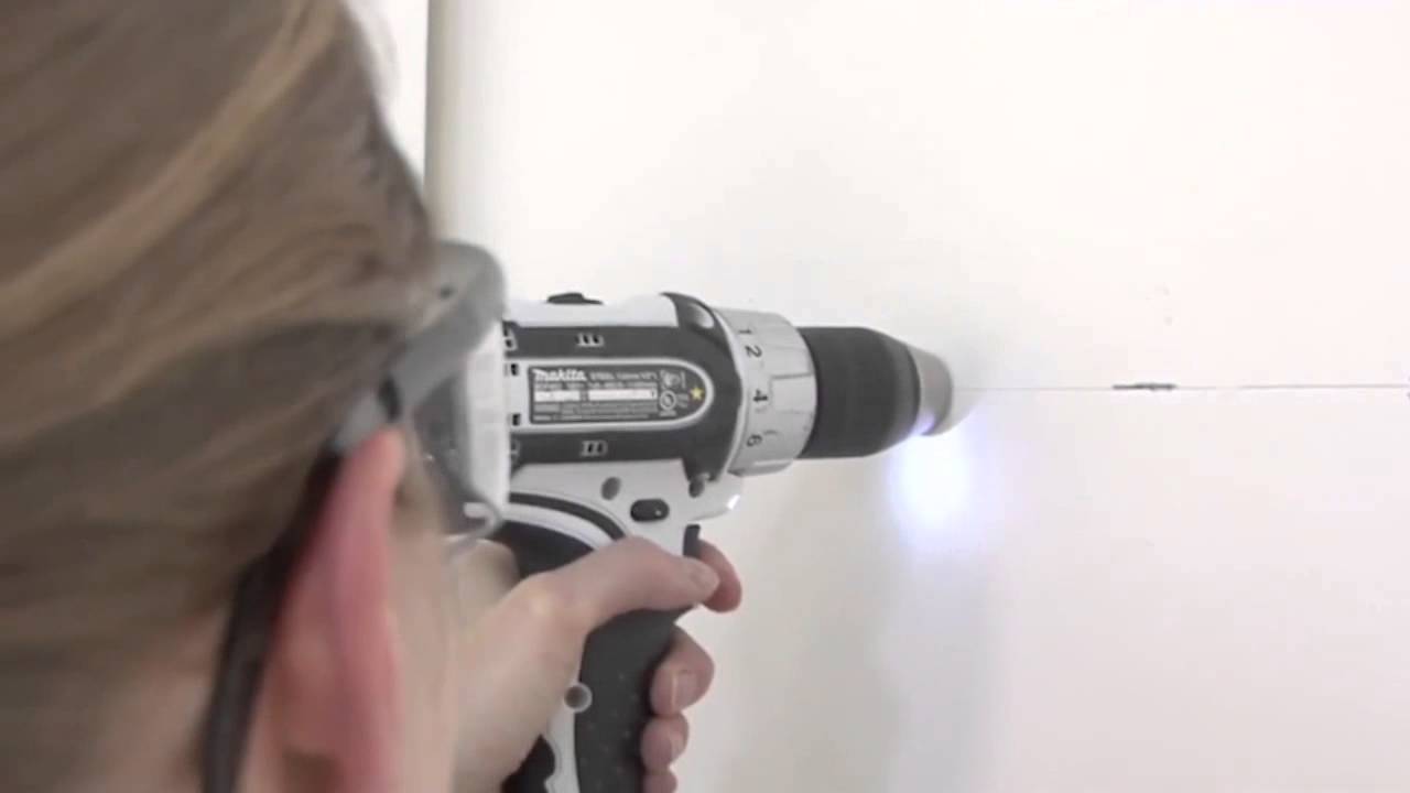Installing the Rail into Drywall | freedomRail | OrganizedLiving.com