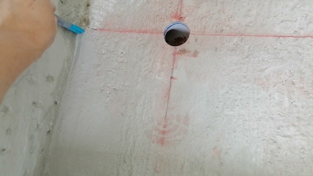 como hacer un desnivel de ducha o piso de ducha o plato de ducha  parte 5